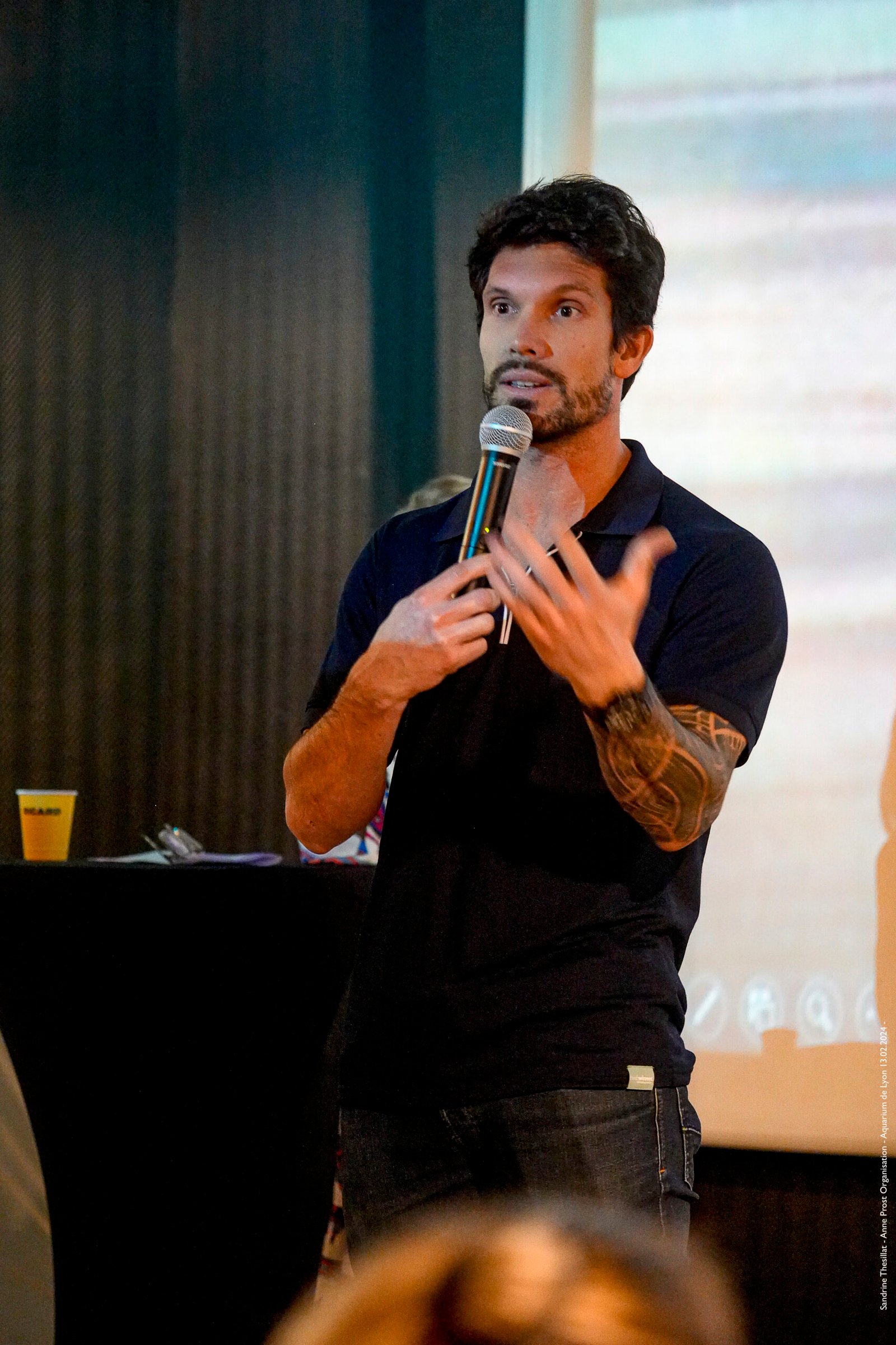 Soirée ABC Anne Prost Organisation à l'aquarium de Lyon le 13/02/2024. Photo Sandrine Thesillat