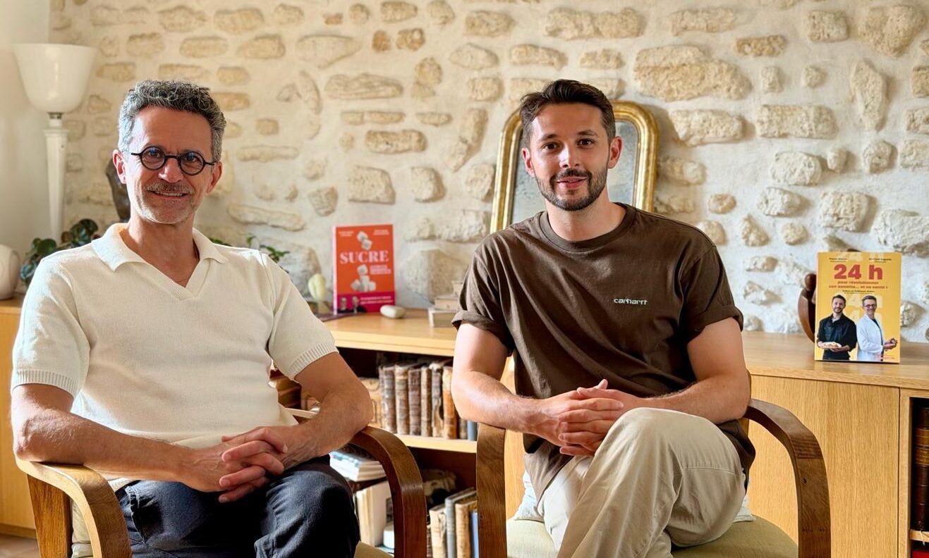 Cyril Laporte, médecin cancérologue, et Pierre Joyeau, expert en nutrition, conférenciers santé en entreprise